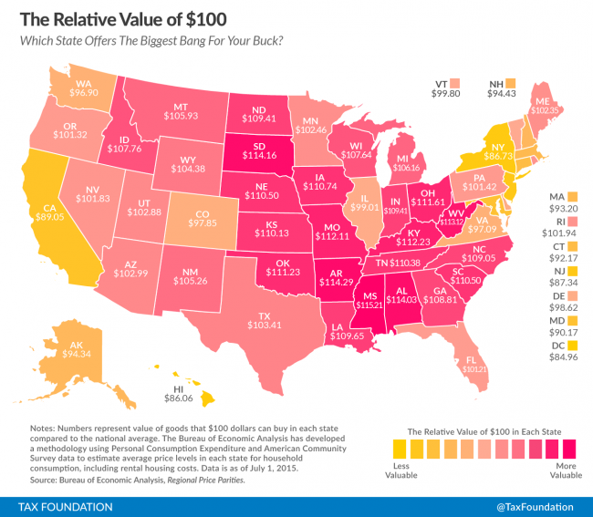 $100 Map